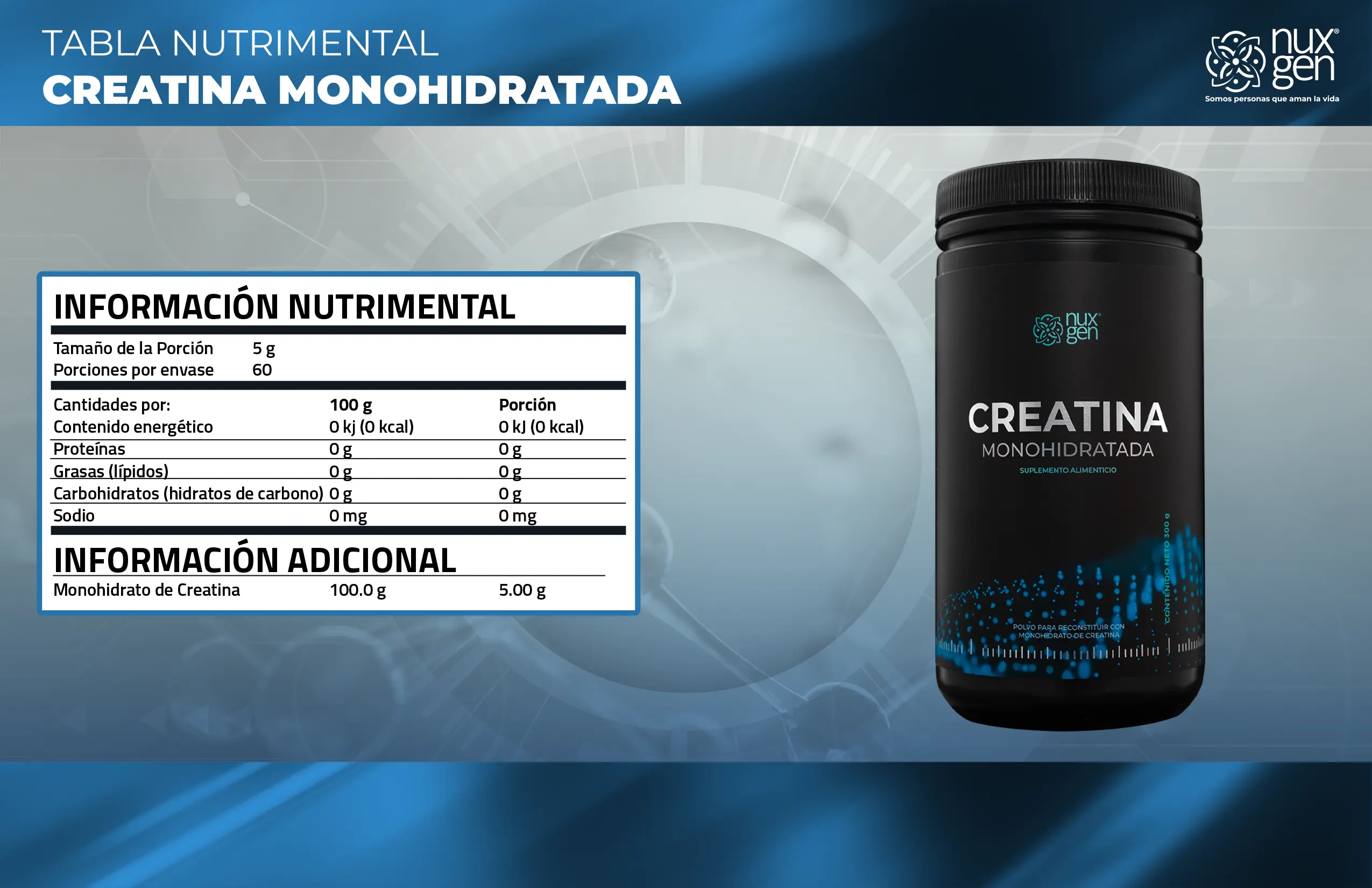 Tabla nutrimental